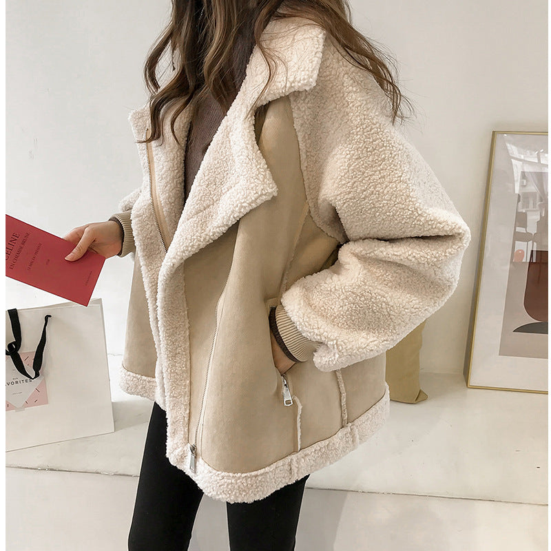 Anika - Solid Color Straight Cut Jacket