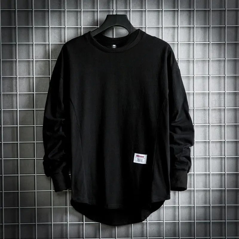 Landon - Oversized Pullover Long Sleeve Fit