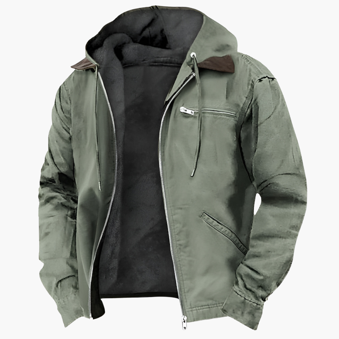 Everett - Outdoor Jacket Long Sleeve with Hood