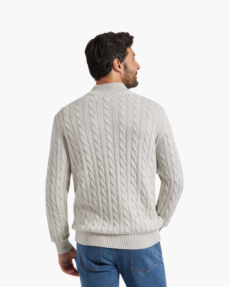 Yusuf - Half Zip Sweater Long Sleeve Ribbed