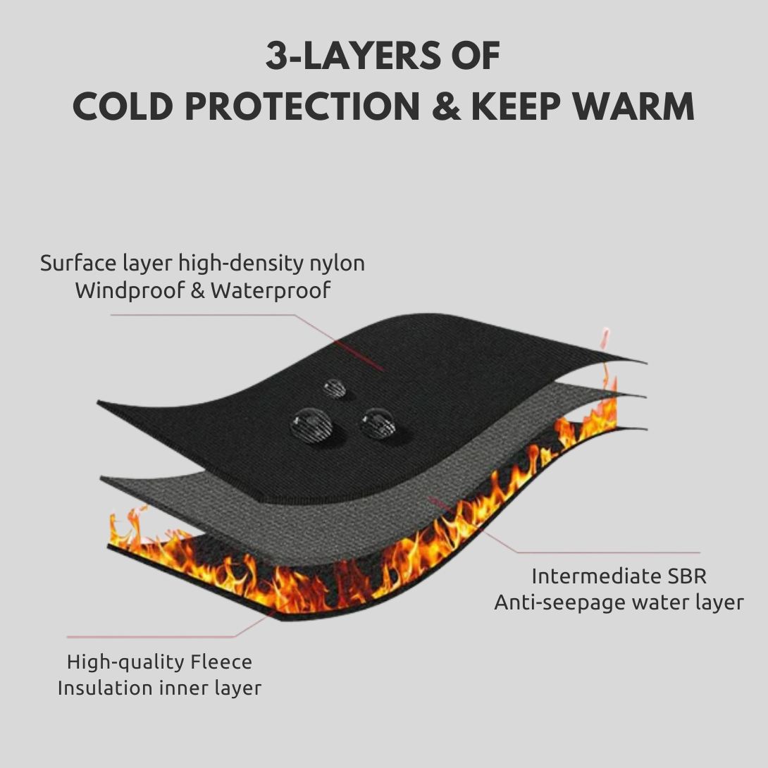 Andrew - Winter Heated Gloves Adjustable Fit