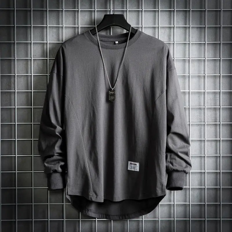 Landon - Oversized Pullover Long Sleeve Fit