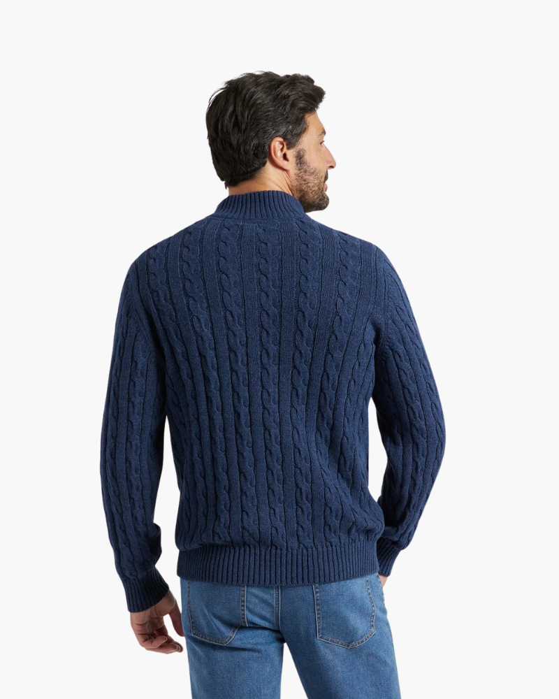 Yusuf - Half Zip Sweater Long Sleeve Ribbed