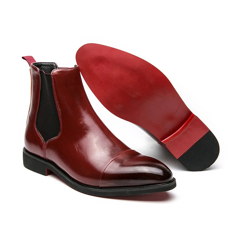 Alexander - Classic Chelsea Boots with Elastic Panels