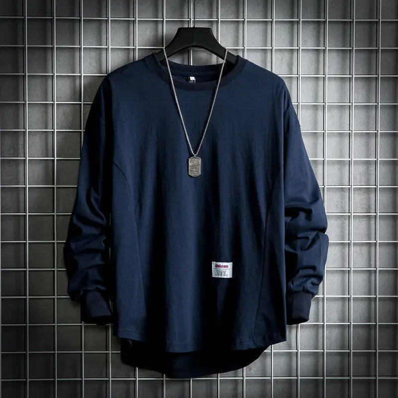 Landon - Oversized Pullover Long Sleeve Fit