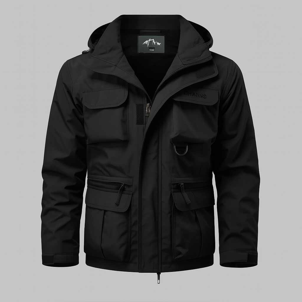 Angelo - Structured Winter Military Coat with Hood