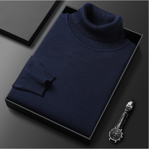 Nolan - Turtleneck Sweater Fitted Long Sleeve