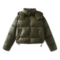 Amanda - Quilted Puffer Jacket Straight Cut