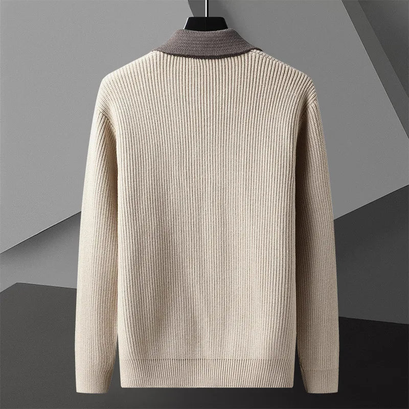 Gregory - Knit Cardigan Long Sleeve Textured