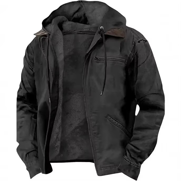 Holden - Heavyweight Hooded Workwear Jacket Relaxed Fit
