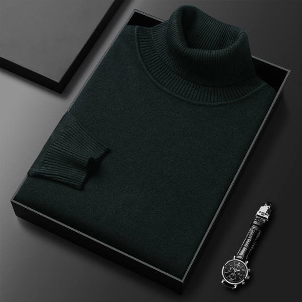 Nolan - Turtleneck Sweater Fitted Long Sleeve