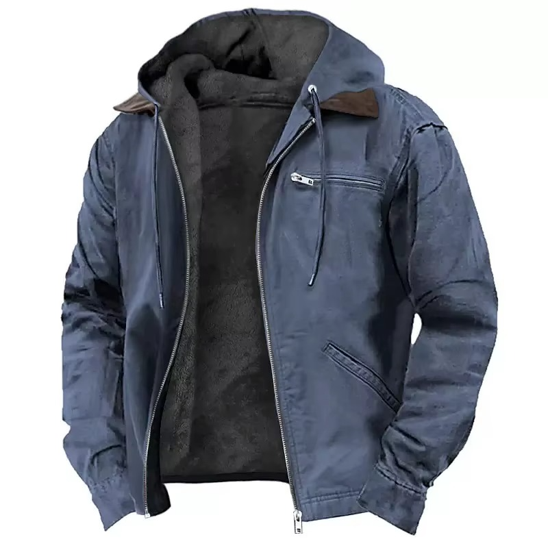 Holden - Heavyweight Hooded Workwear Jacket Relaxed Fit