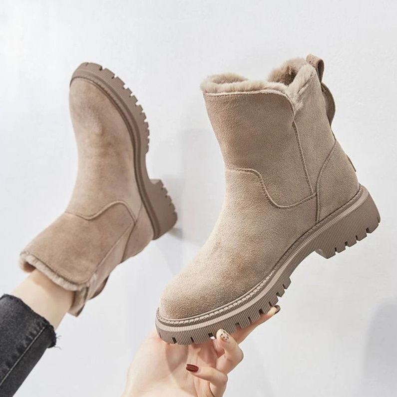 Adriana - Insulated Winter Boots with Treaded Sole