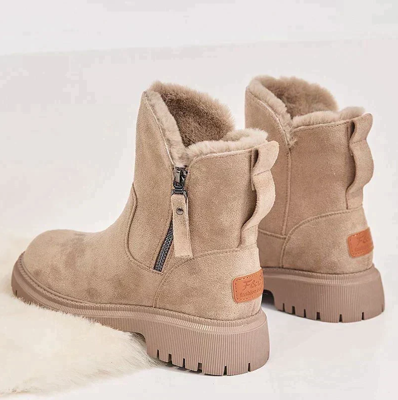 Adriana - Insulated Winter Boots with Treaded Sole