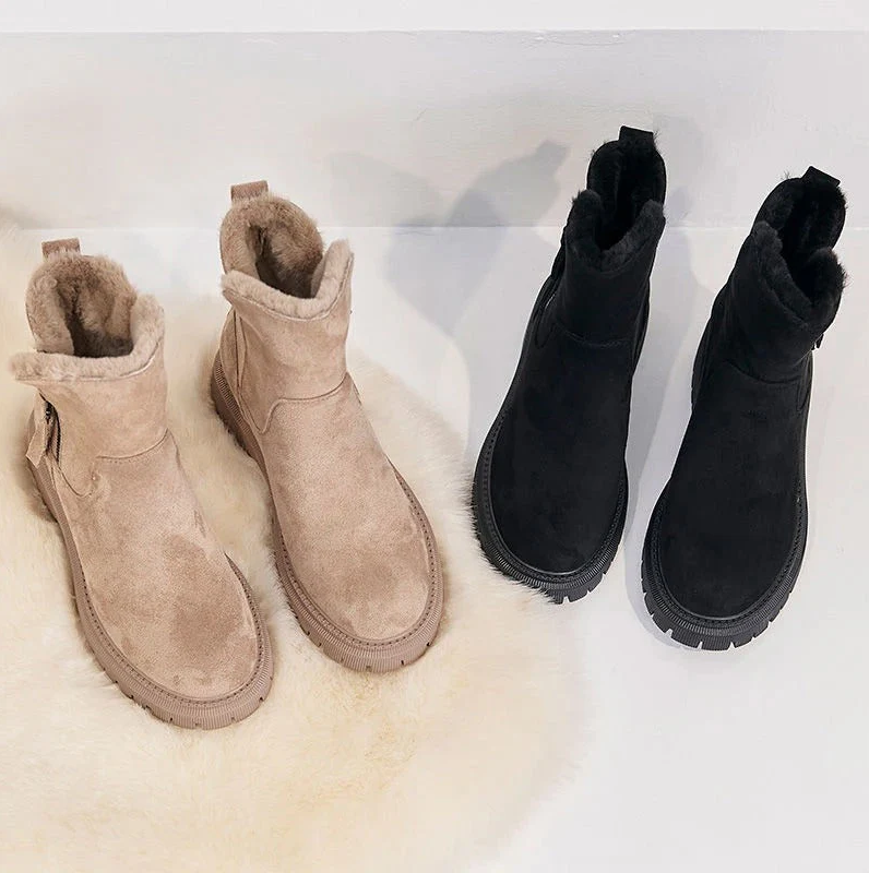 Adriana - Insulated Winter Boots with Treaded Sole