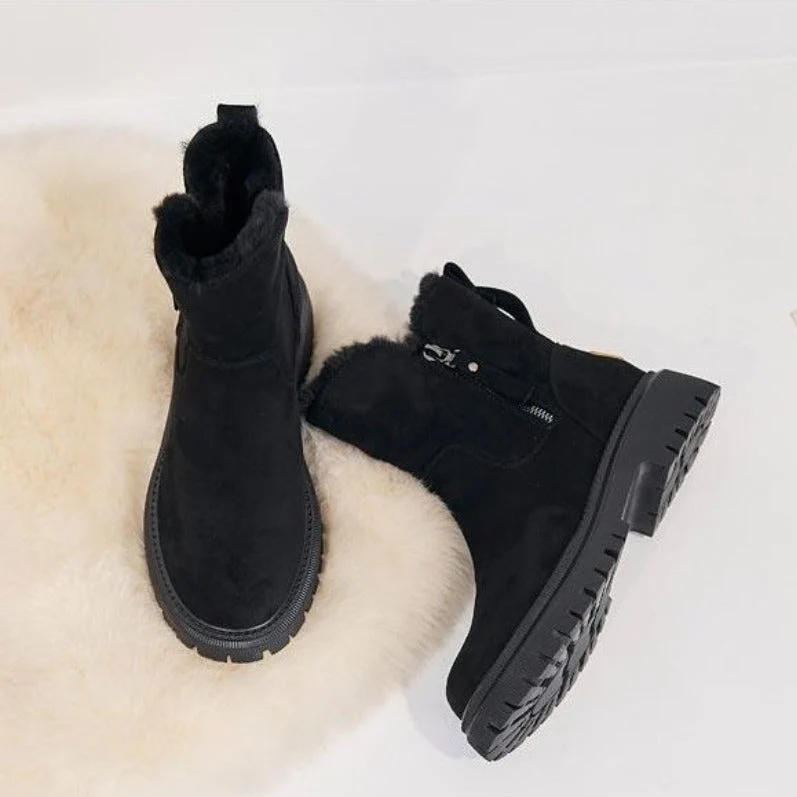 Adriana - Insulated Winter Boots with Treaded Sole
