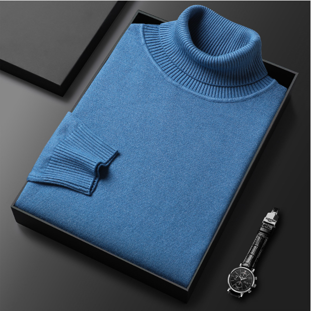 Nolan - Turtleneck Sweater Fitted Long Sleeve