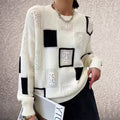 Aria - Elegant Long Sleeve Jumper Straight Cut