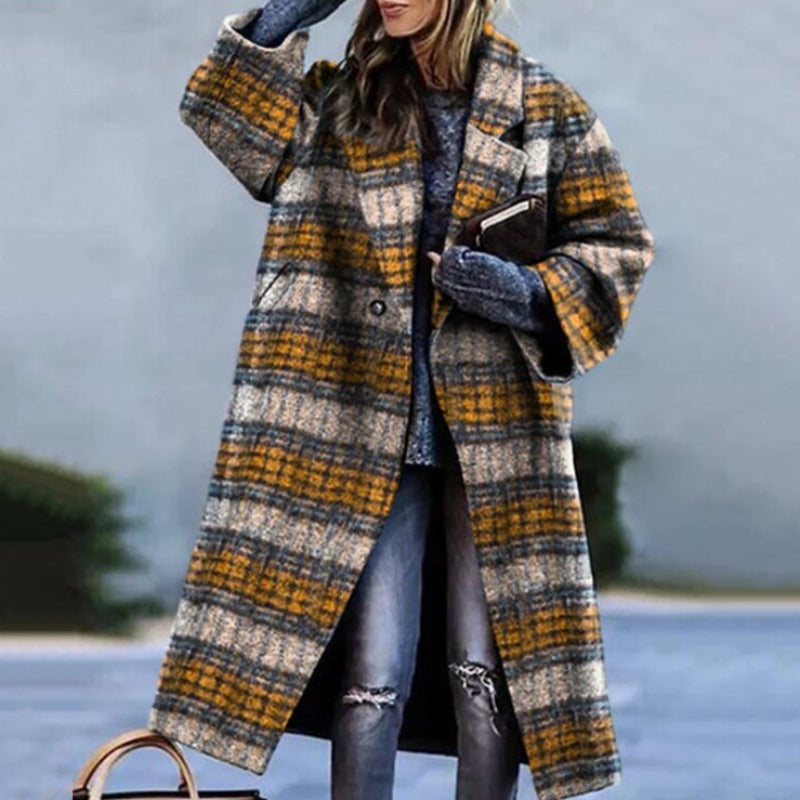 Rosalind - Long Winter Coat Straight Cut