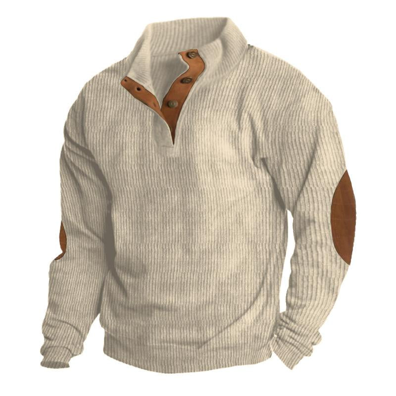 Louis - Stand Collar Sweatshirt Long Sleeve