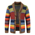 Noah - Colorblock Lapel Sweater Jacket Regular Fit